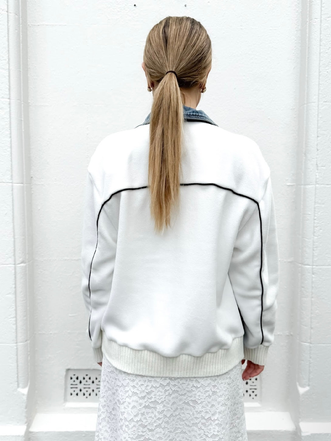 Sporty Denim Jacket