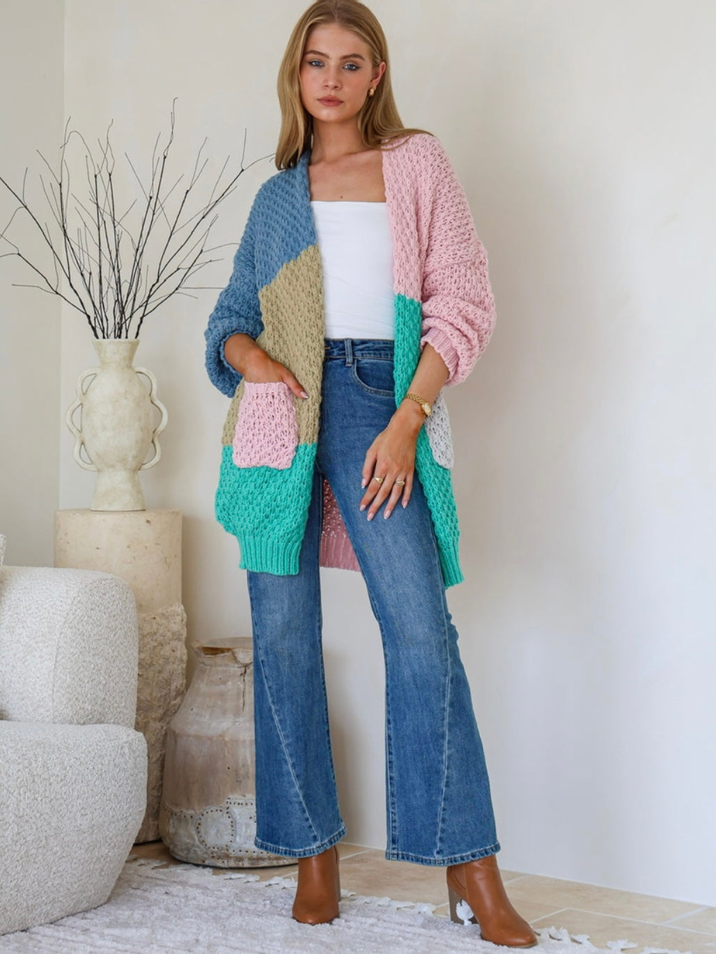 Boho Cardigan : Multi Gelato