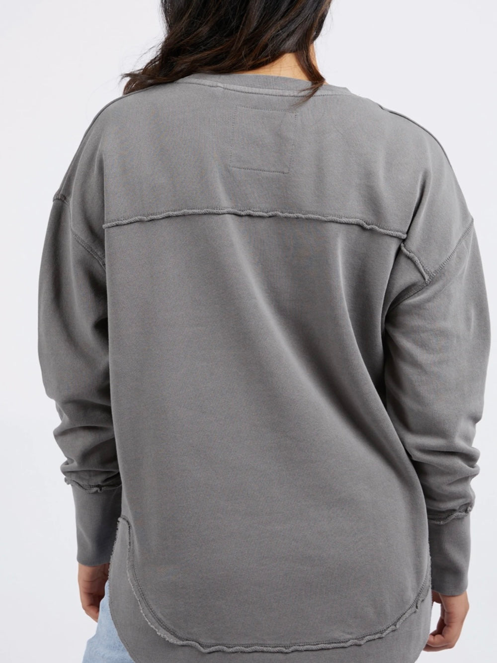 Foxwood Simplified Crew : Charcoal