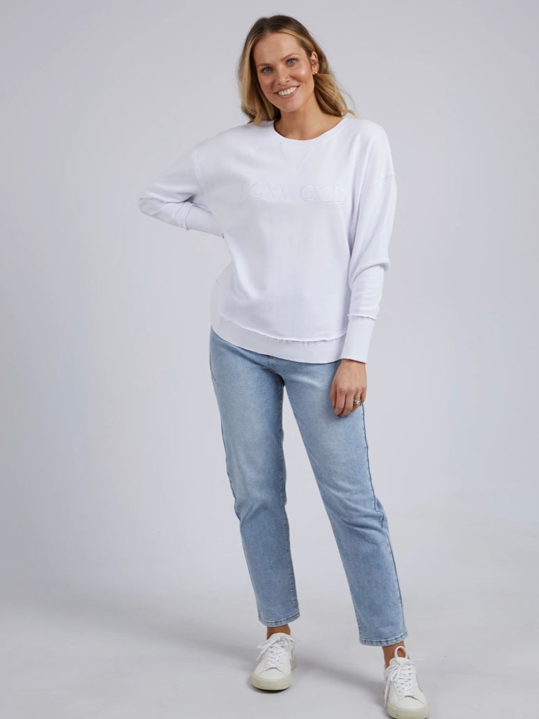 Foxwood Simplified Crew : White