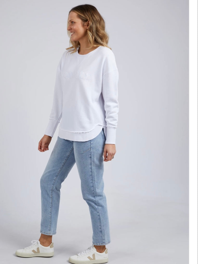 Foxwood Simplified Crew : White