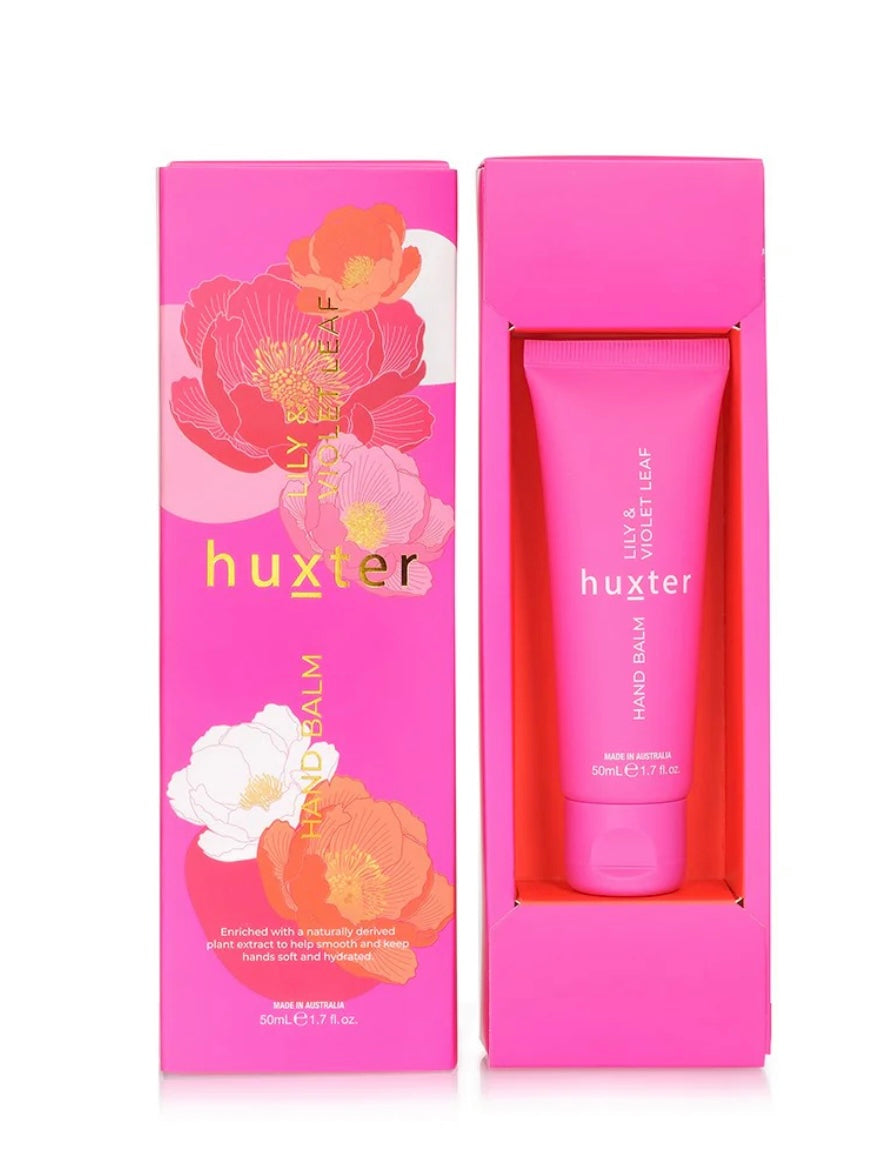 Huxter Hand Balm Gift Set : Lily & Violet