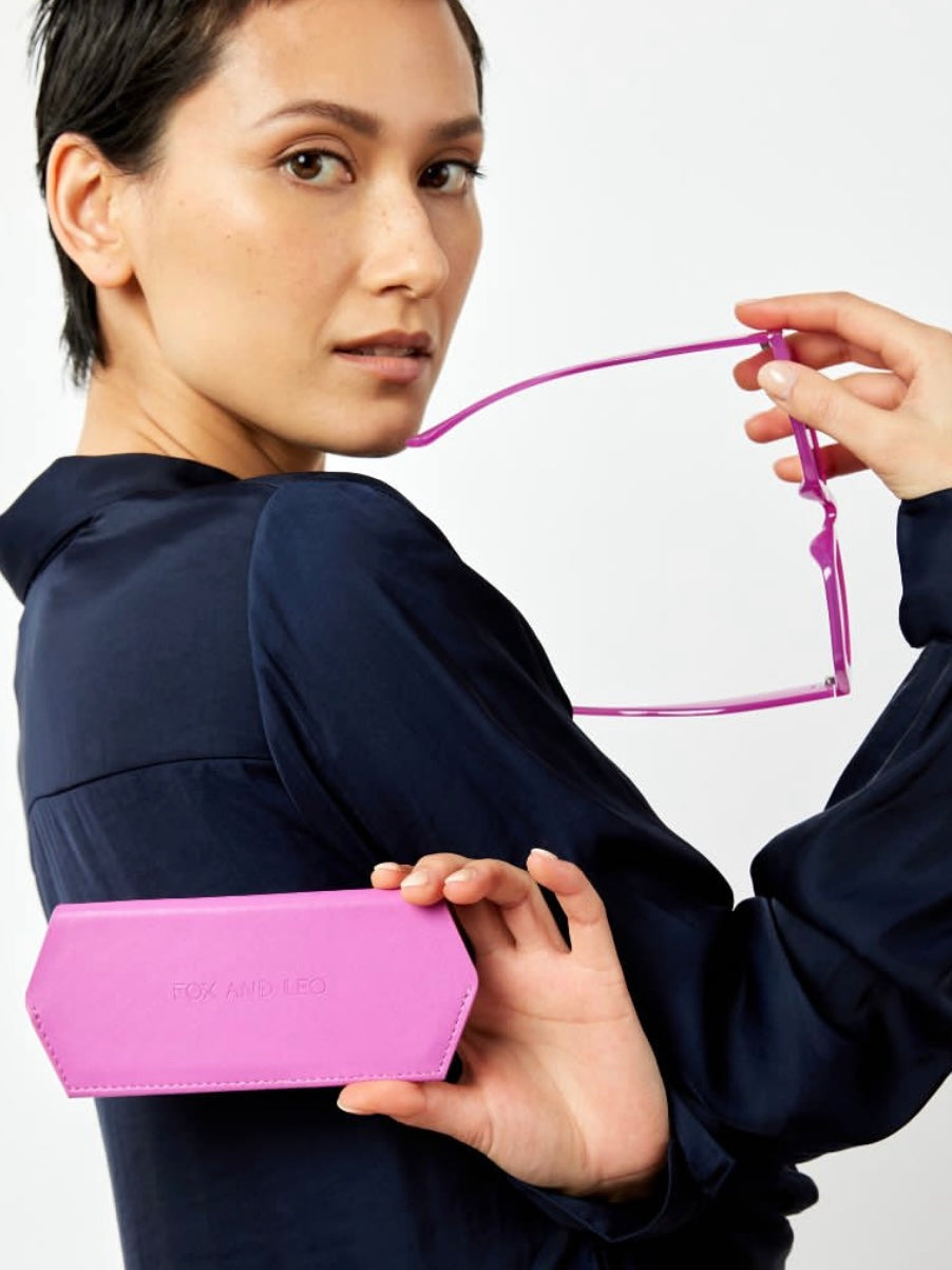 Fox and Leo Glasses Case : Foxy Lady