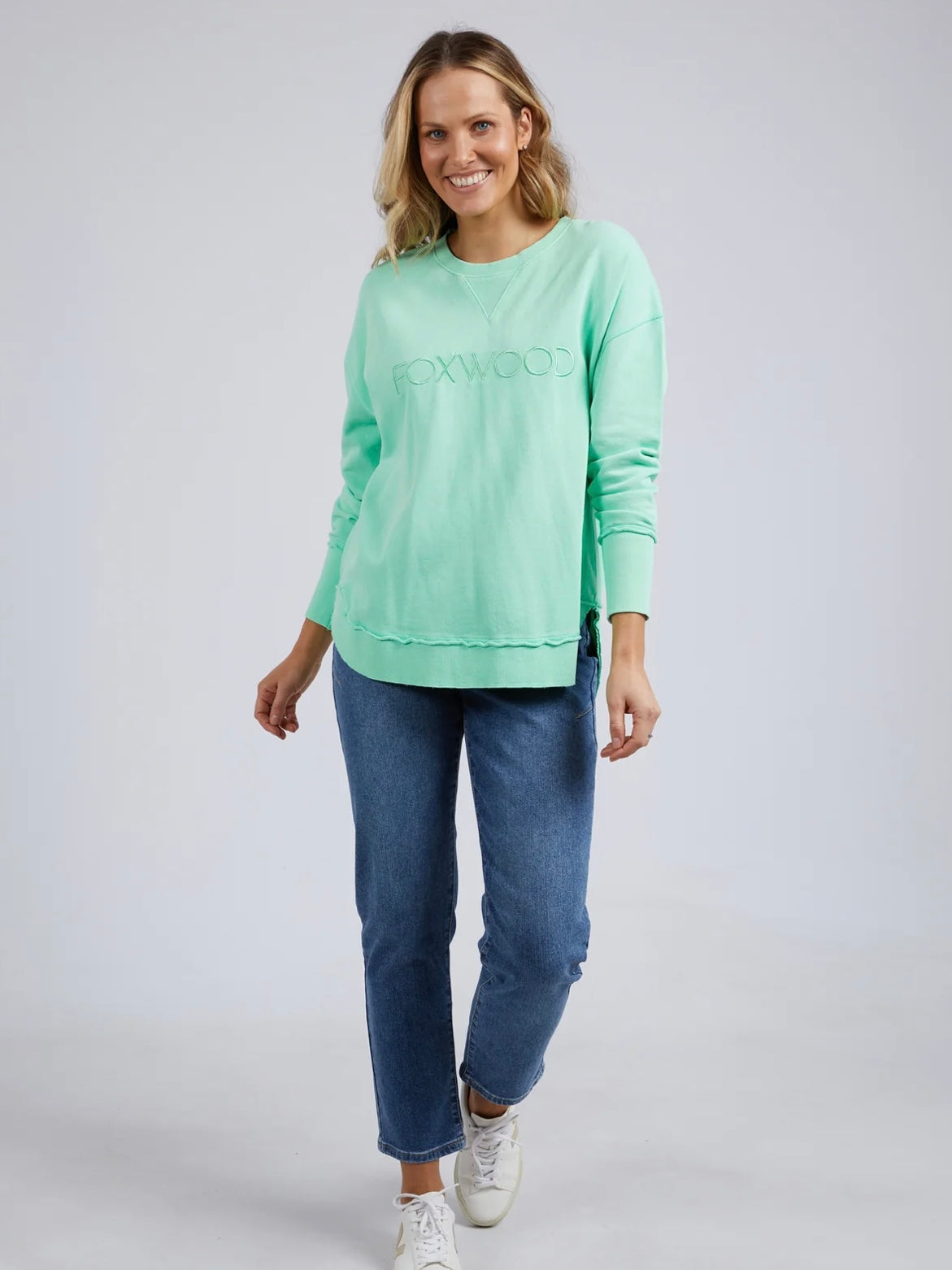 Foxwood Simplified Crew : Mint