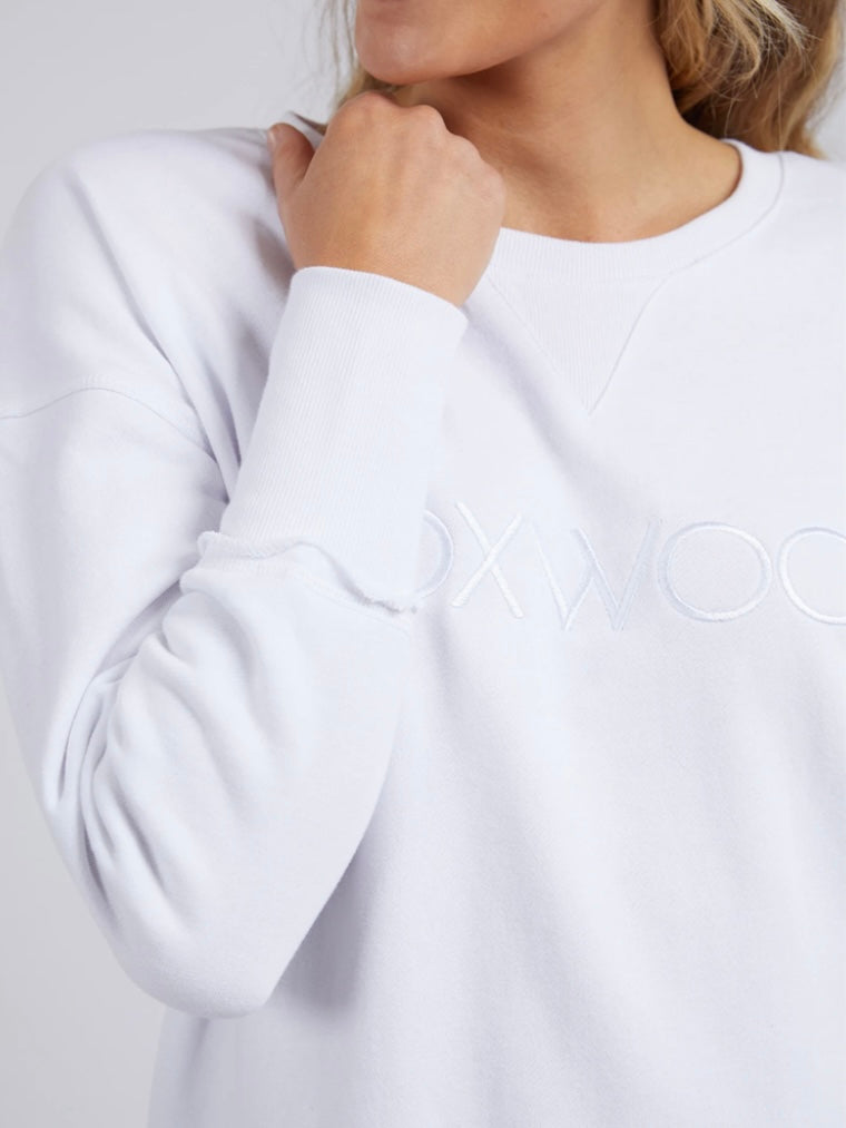 Foxwood Simplified Crew : White