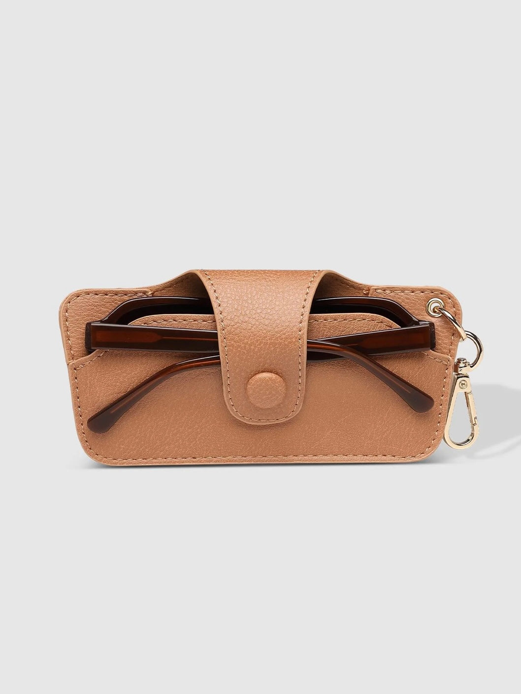 Louenhide Skittles Sunglasses Case : Camel