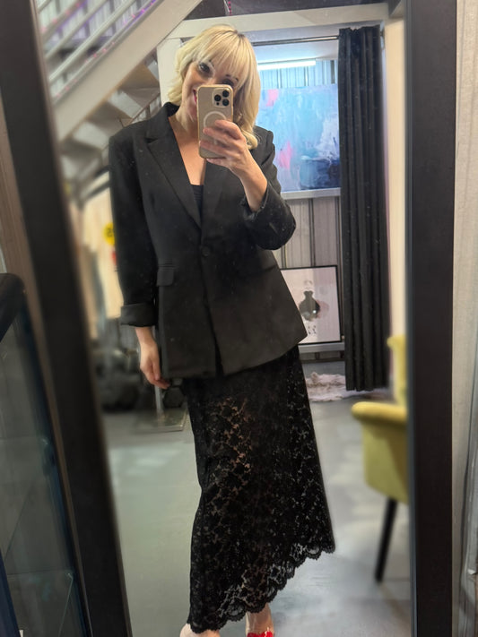 Lace Maxi Skirt  : Saint Rose