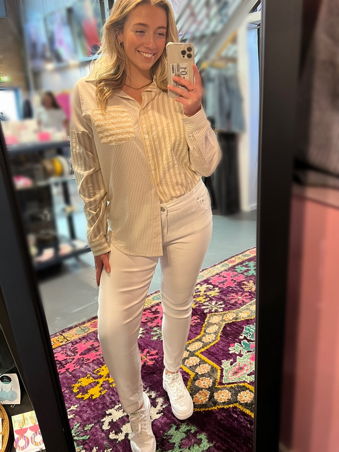 Wakee Denim : Brooklyn Jeans : White