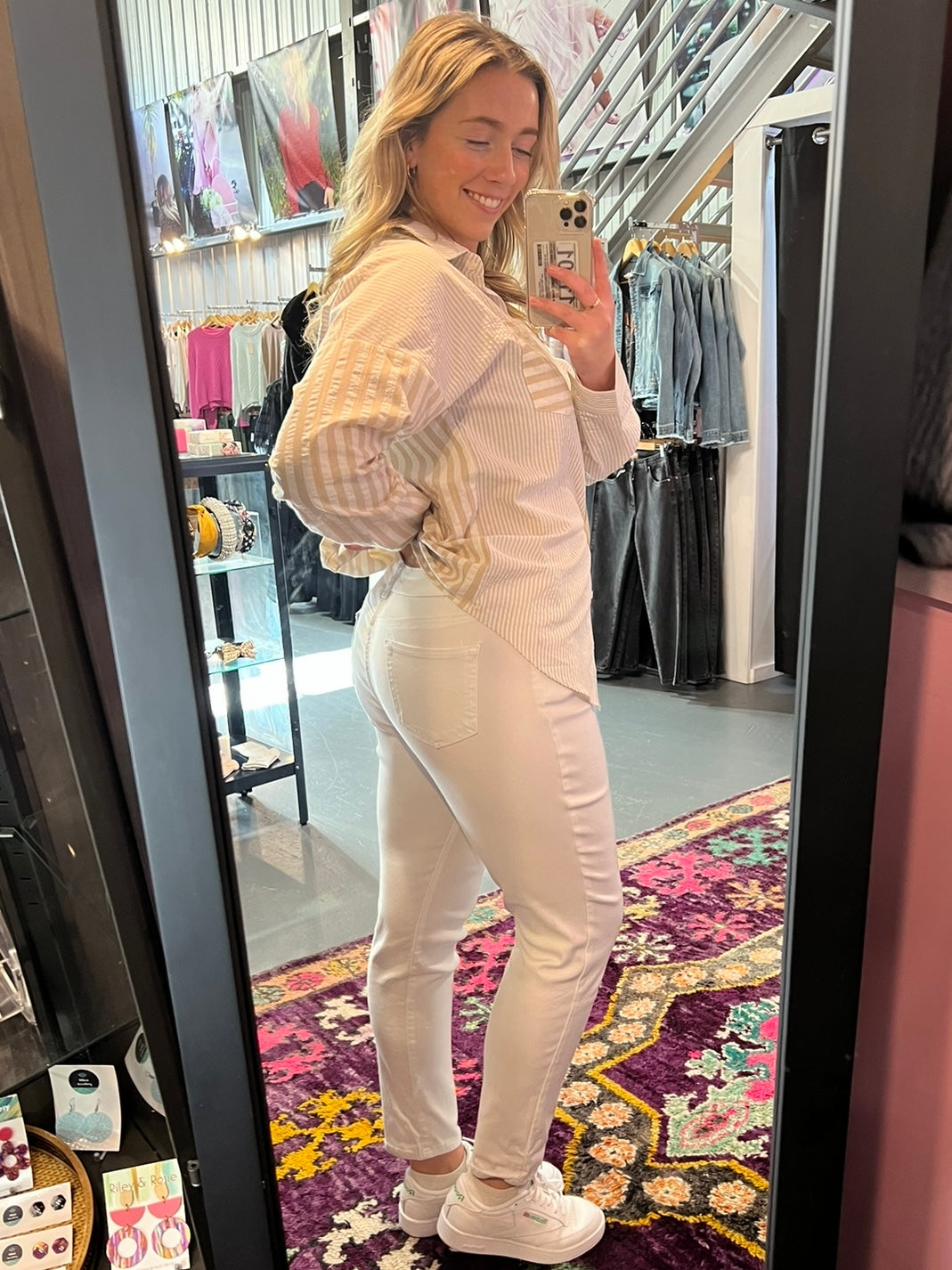 Wakee Denim : Brooklyn Jeans : White