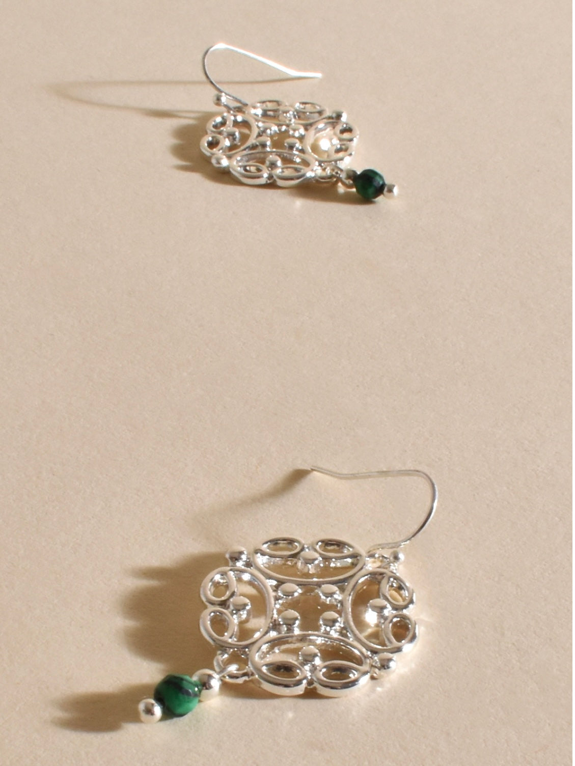Statement Earrings : Silver
