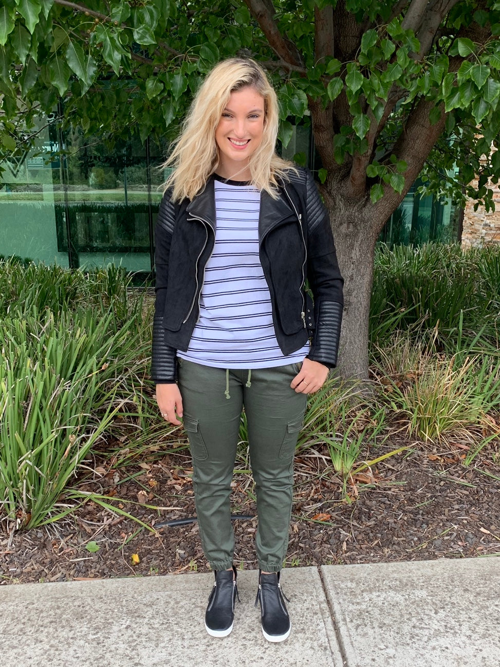 Wakee Denim : Jersey Joggers : Khaki