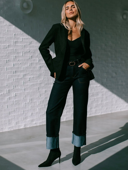 Eliza Cuffed Jeans