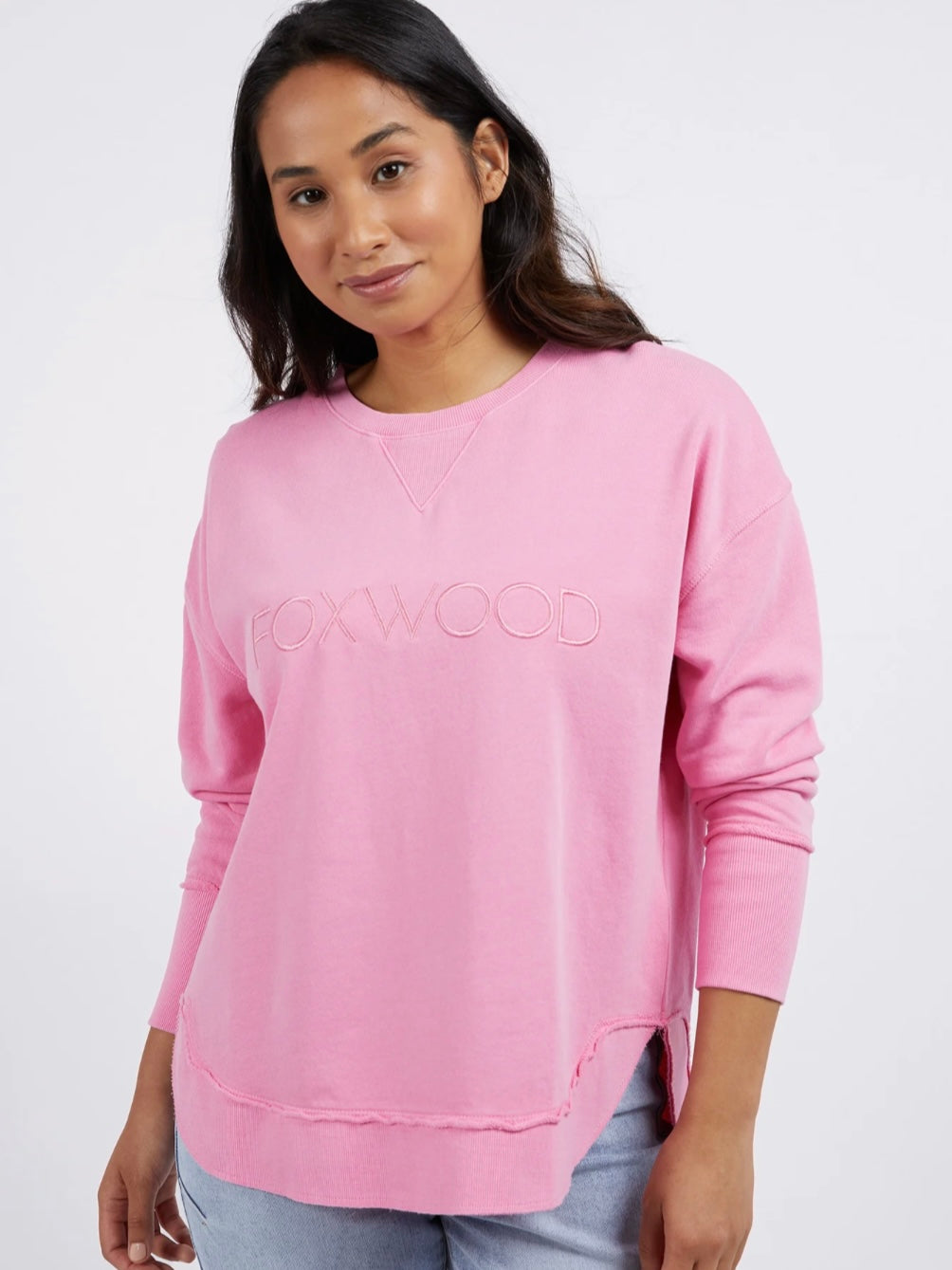 Foxwood Simplified Crew : Bubblegum Pink