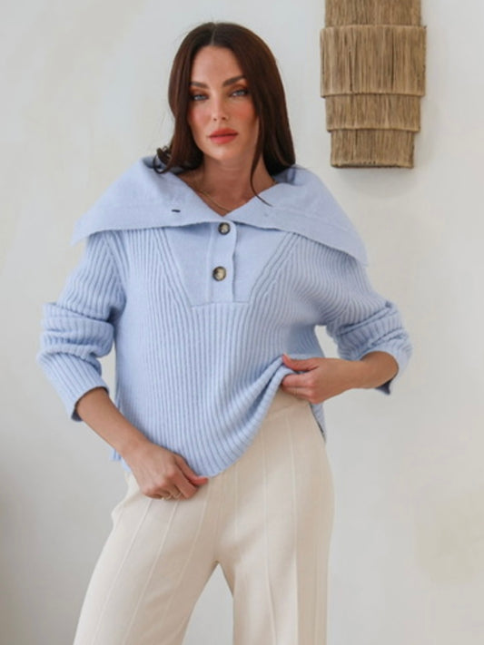 Olivia Knit : Blue