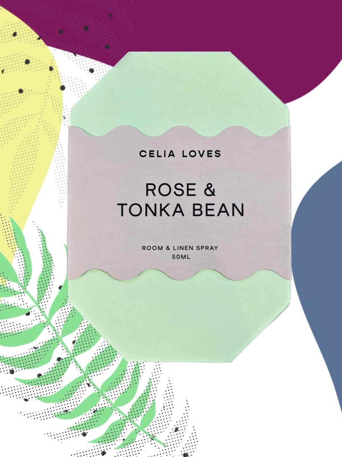 Room & Linen Sprays Celia Loves : Rose and Tonka Bean