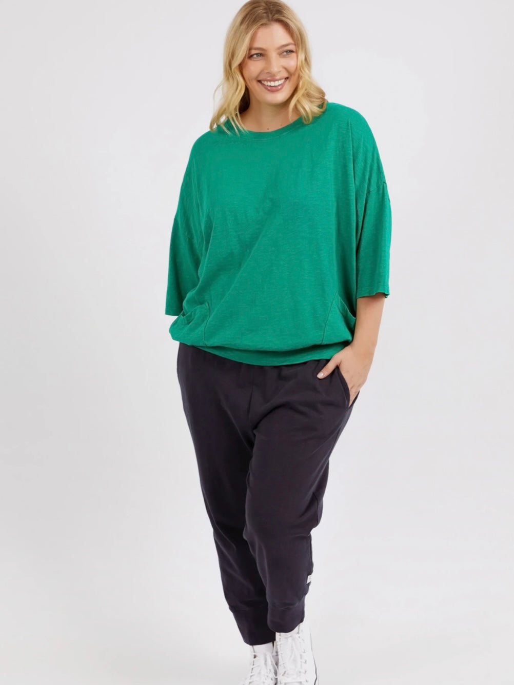 Elm : Mazie Top : Green