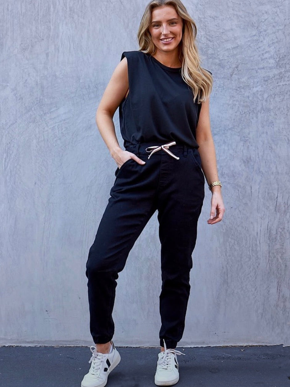 Saint Rose : Libby Joggers : Black