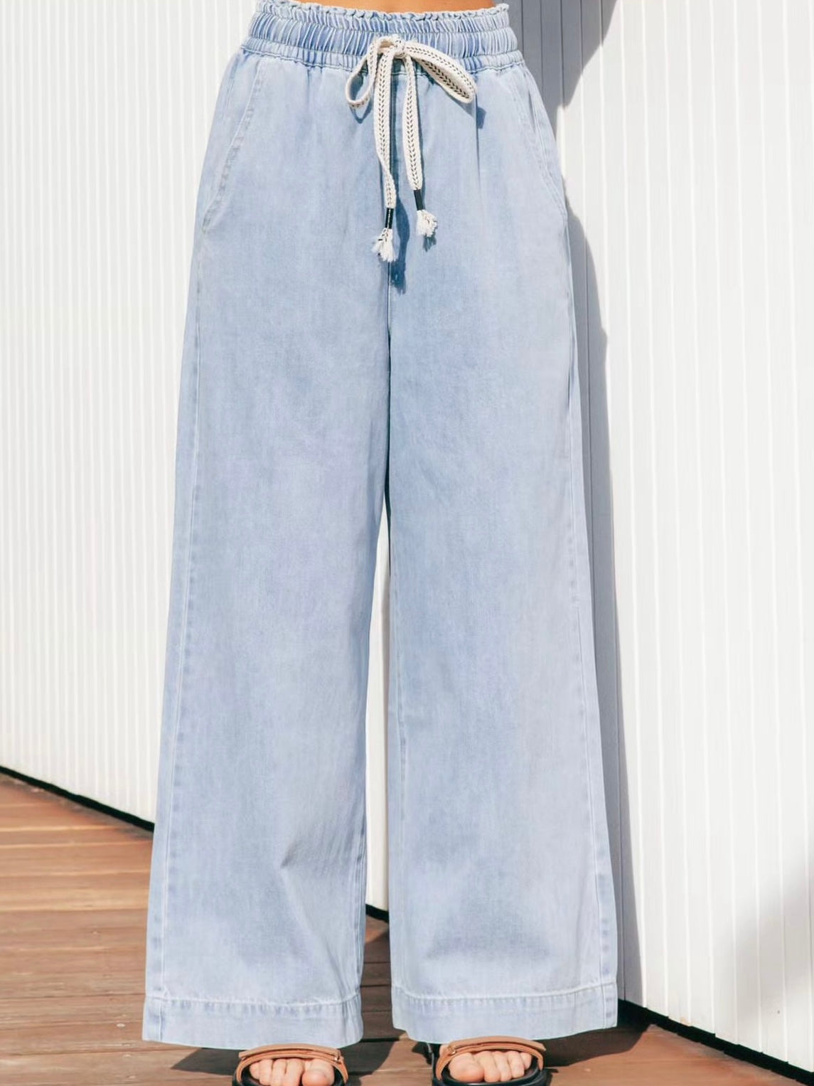 Capri Wide leg Pants