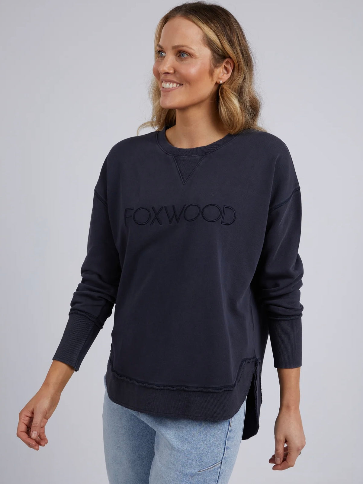 Foxwood Simplified Crew : Washed Navy