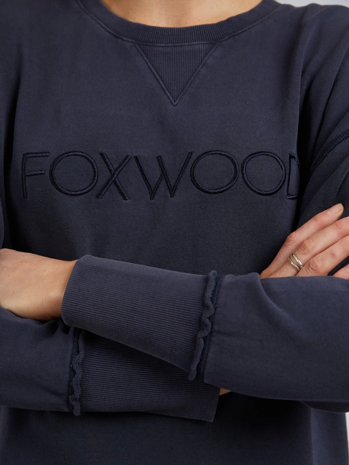 Foxwood Simplified Crew : Washed Navy